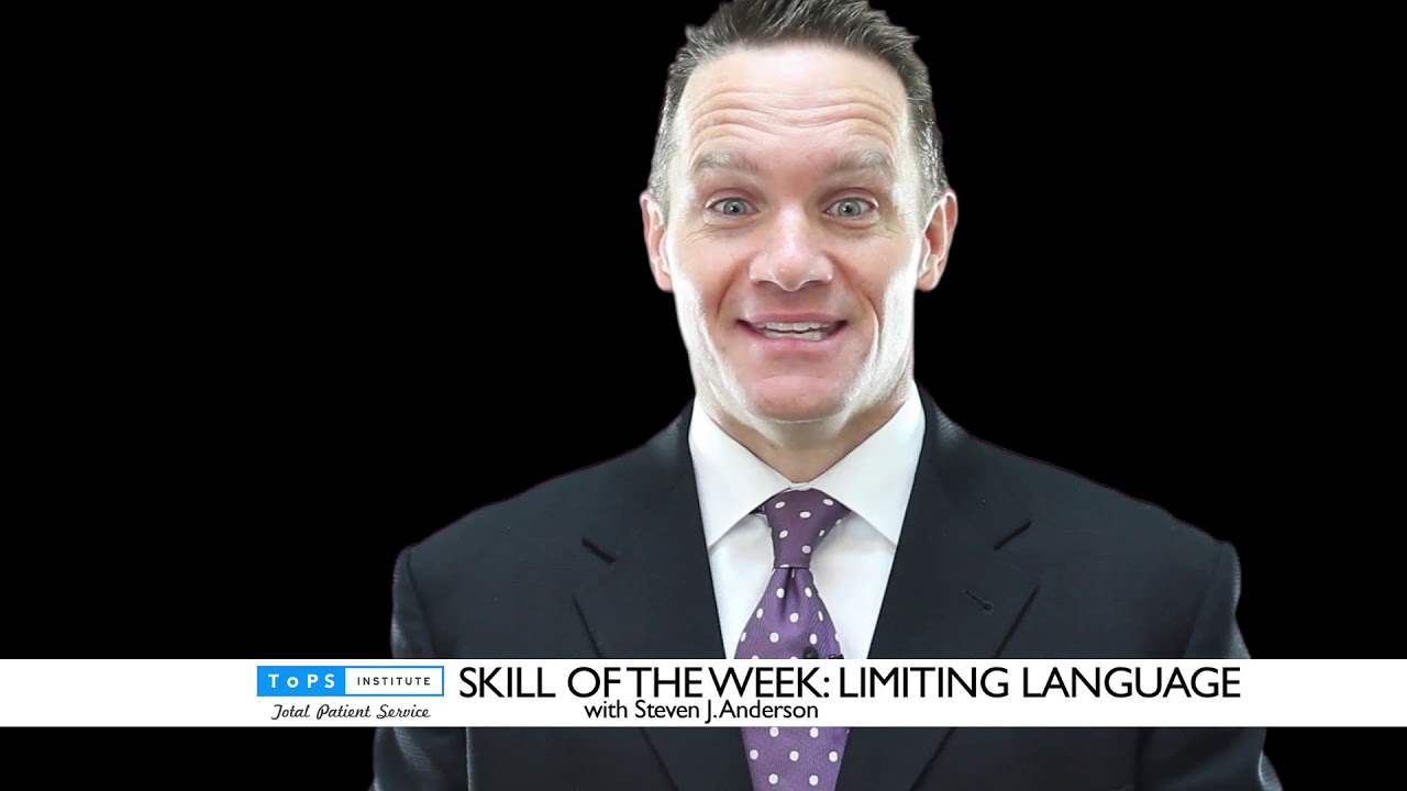 SKILL OF THE WEEK: Limiting Language