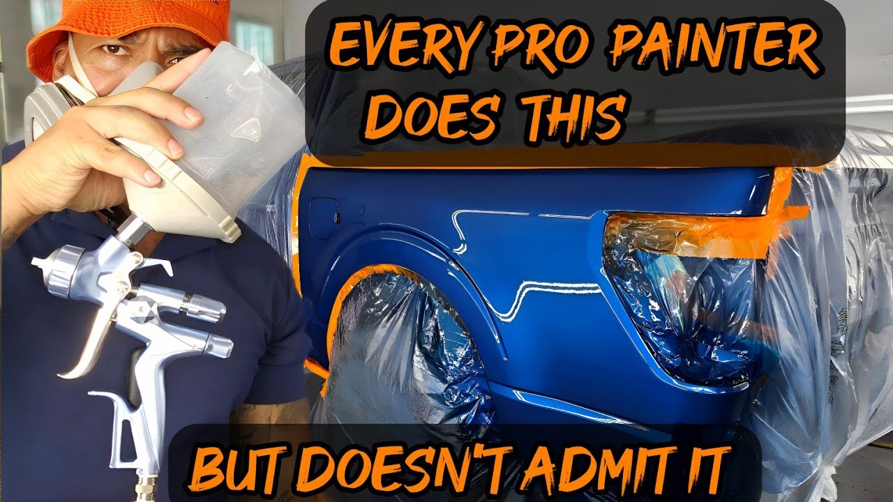This is why you'll never become lead painter in a shop. Knowing this makes you an 