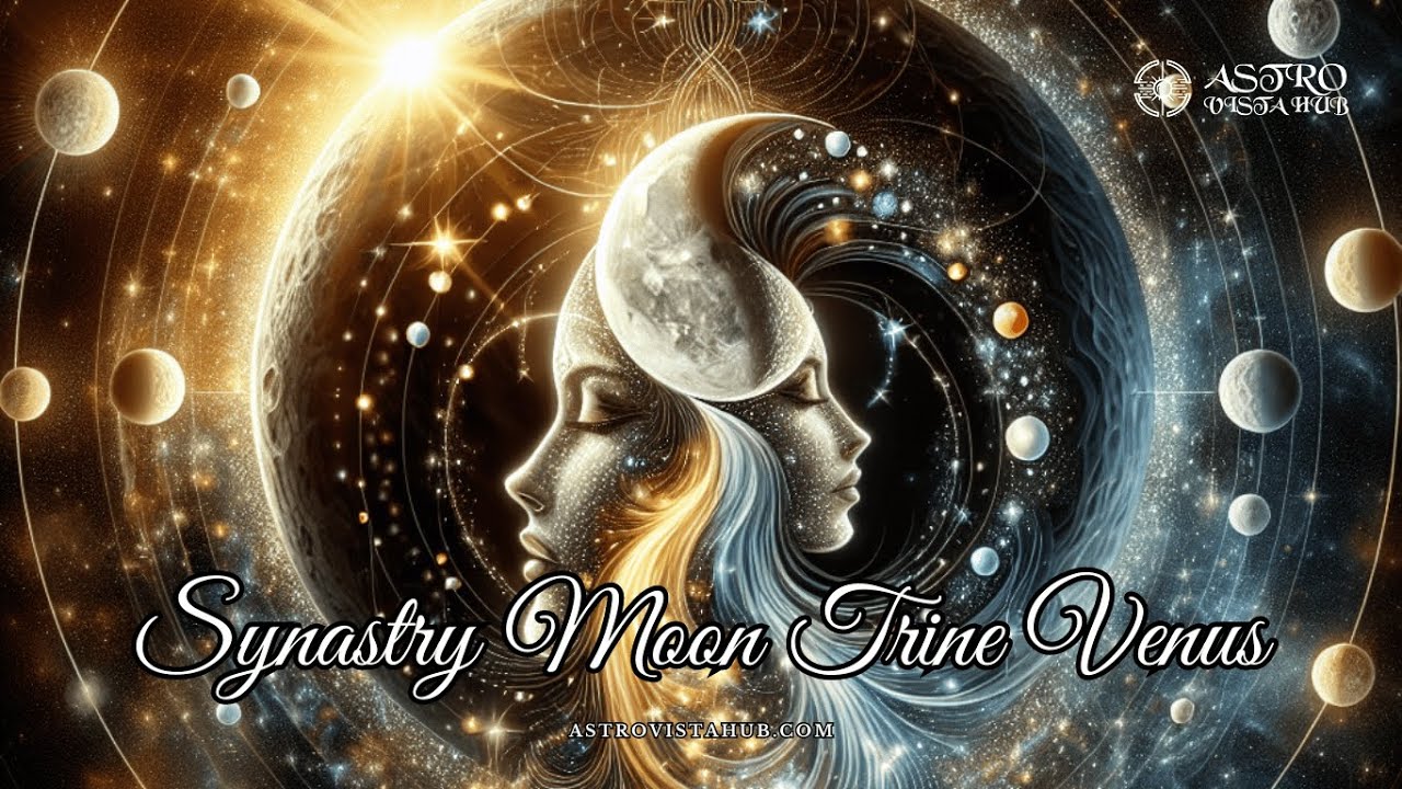 Synastry Moon Trine Venus - Astro Vista Hub