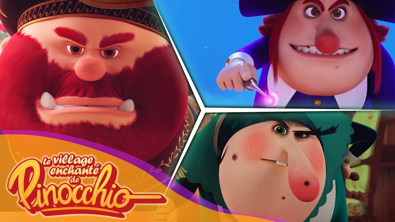 PINOCCHIO | ✨ VILAINS - Compilation | Le Village Enchanté de Pinocchio