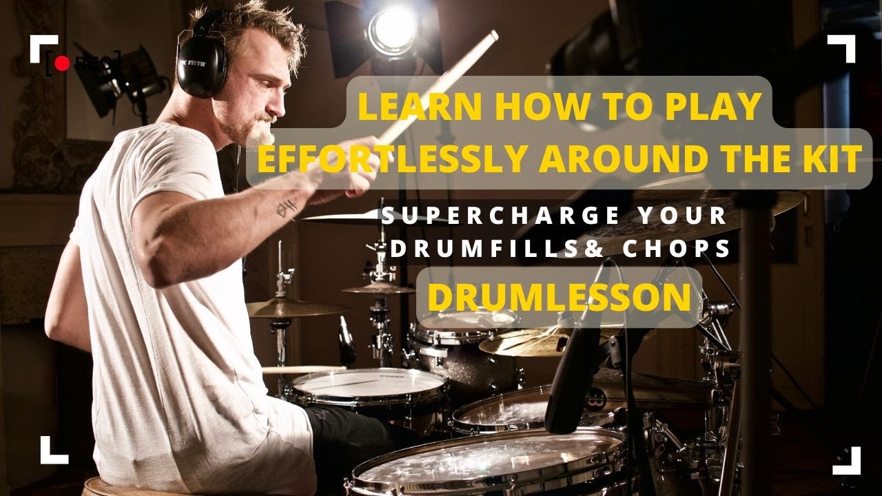 How to supercharge your drumfills & chops | Drumlesson