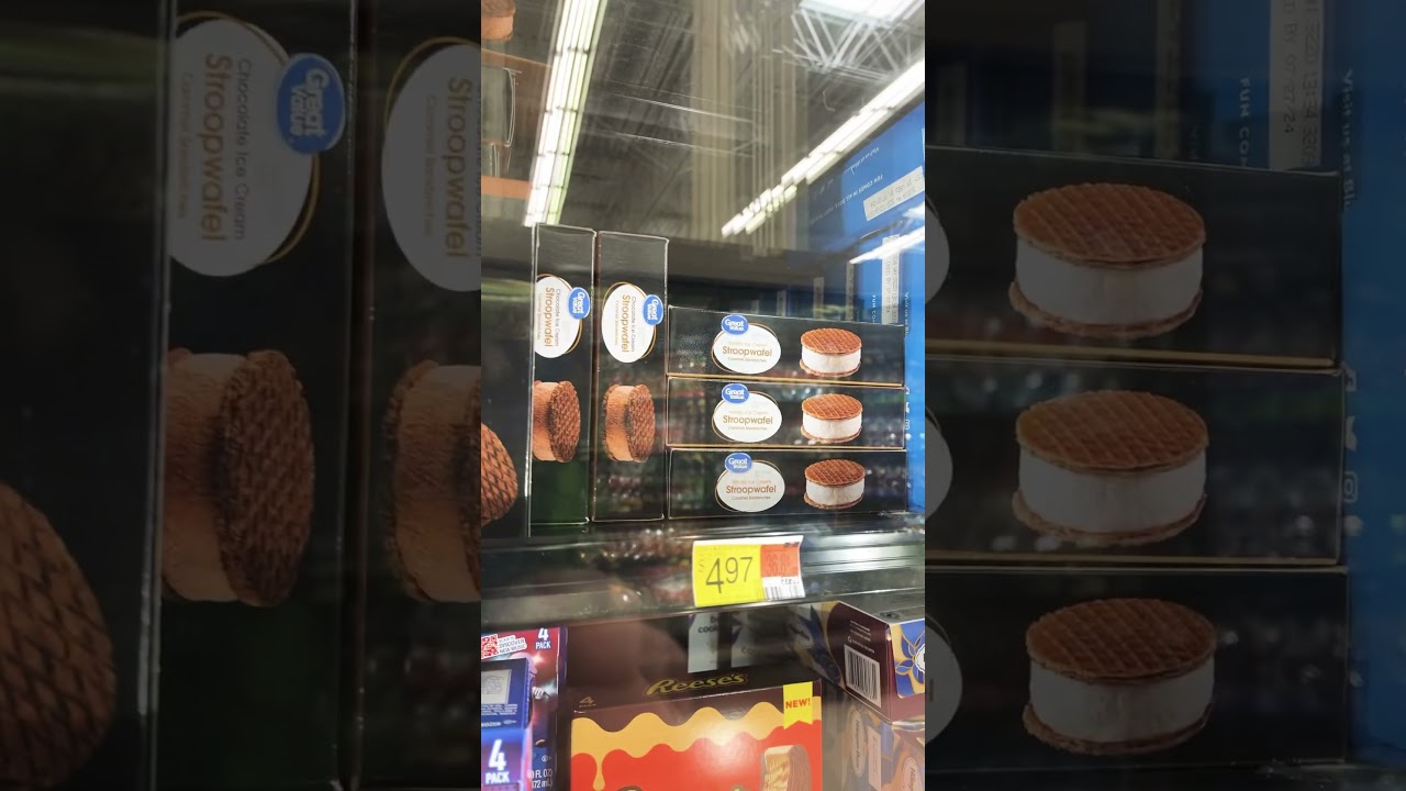 New ice cream sandwiches at Walmart #shorts #food