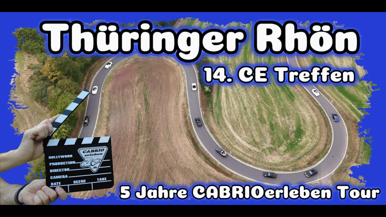 Cabrio Touren - Thüringer Rhön - 14. CE Treffen