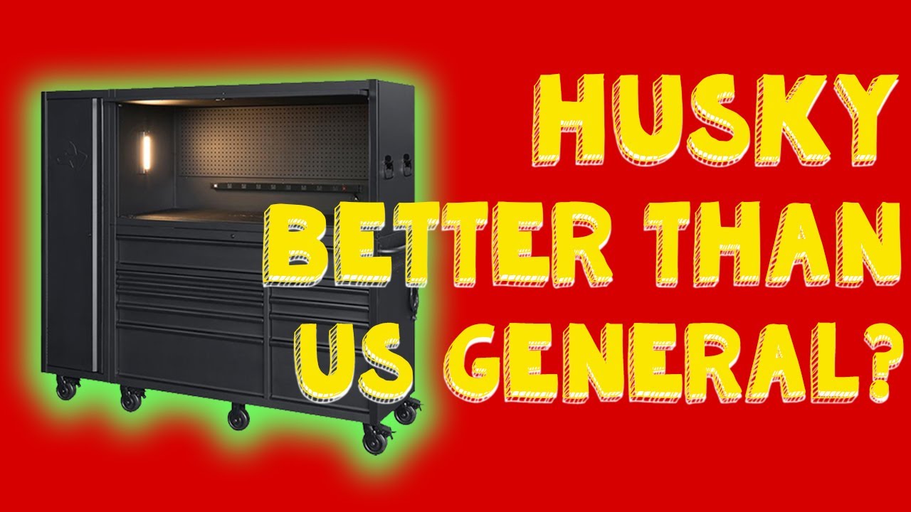 Better than US General? Tour Husky 80 in Heavy Duty Toolbox with hutch