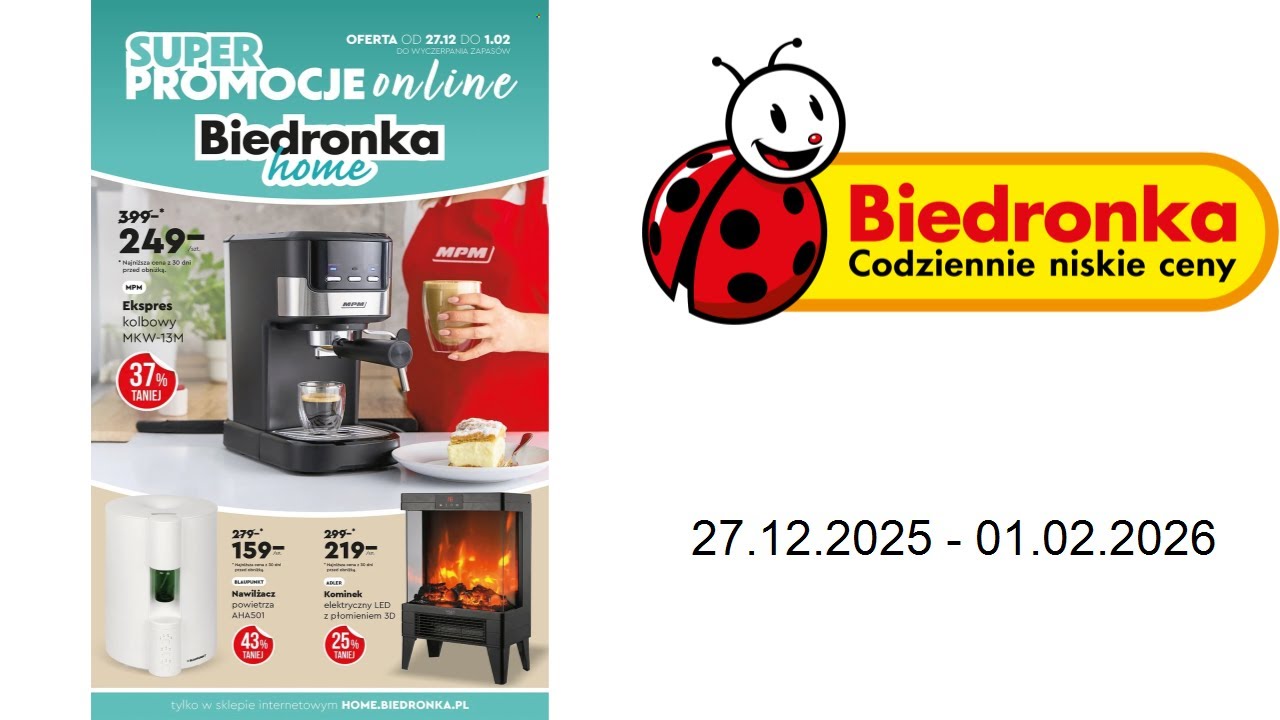 Gazetka Biedronka - Home - 27.12.2025 - 01.02.2026