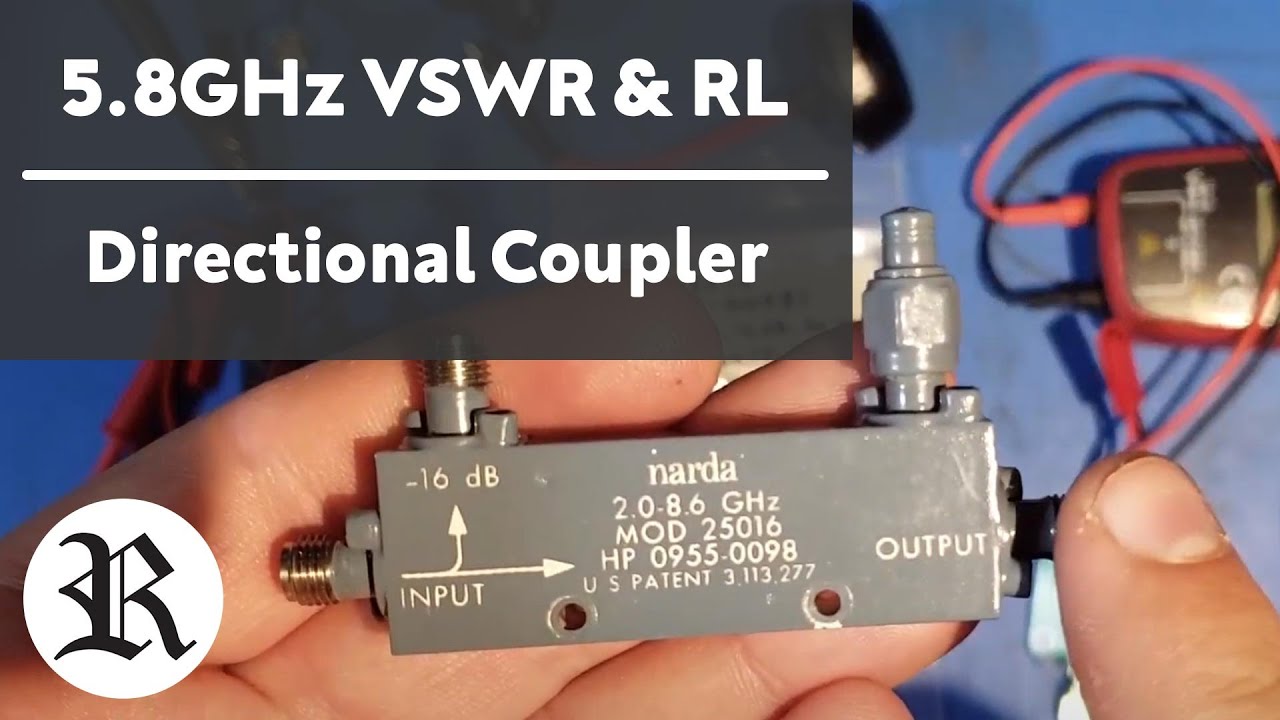 5.8GHz VSWR Measurements w/ Directional Coupler on a Budget