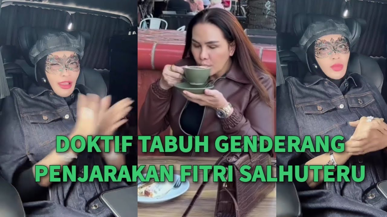 MELEDAK!🔥DOKTIF TABUH GENDERANG AKAN PENJARAKAN FITRI SALHUTERU SEBUT HIDUNG CUT BRAY PANIK