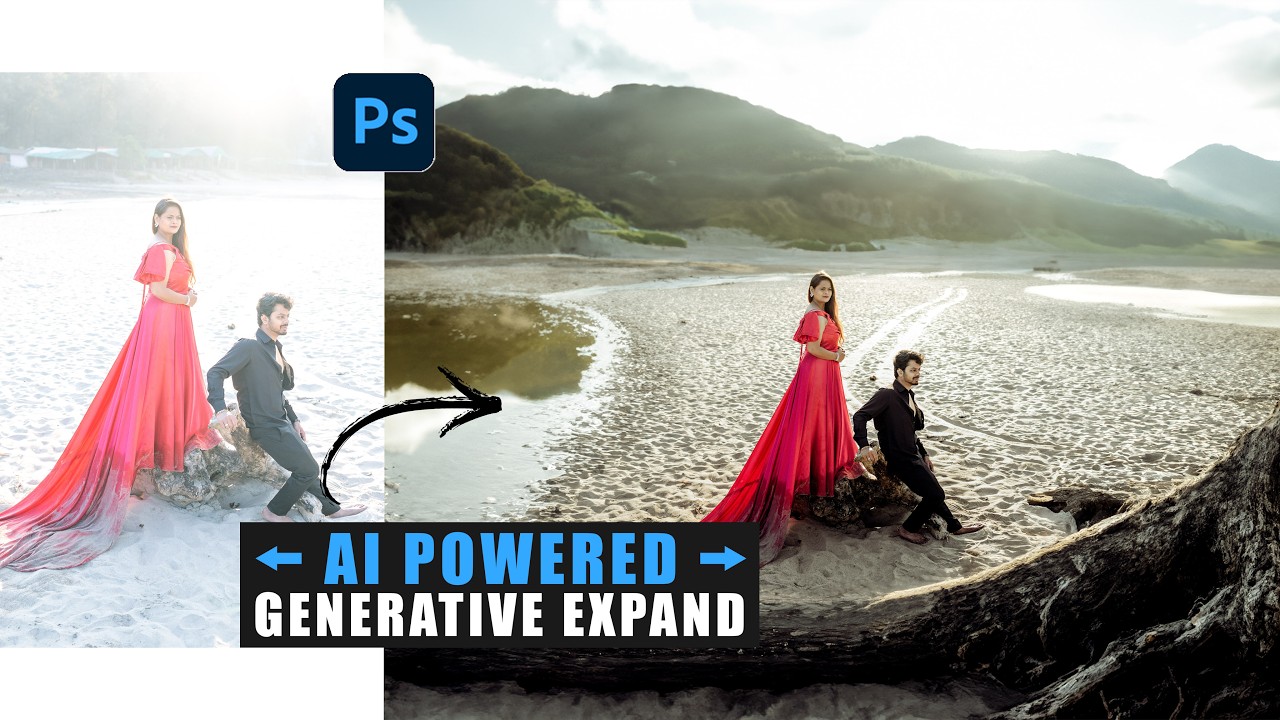 Pre-Wedding Photo Editing Like a Pro 🔥 Hidden Color Grading Secrets in Photoshop and AI Expand Hindi