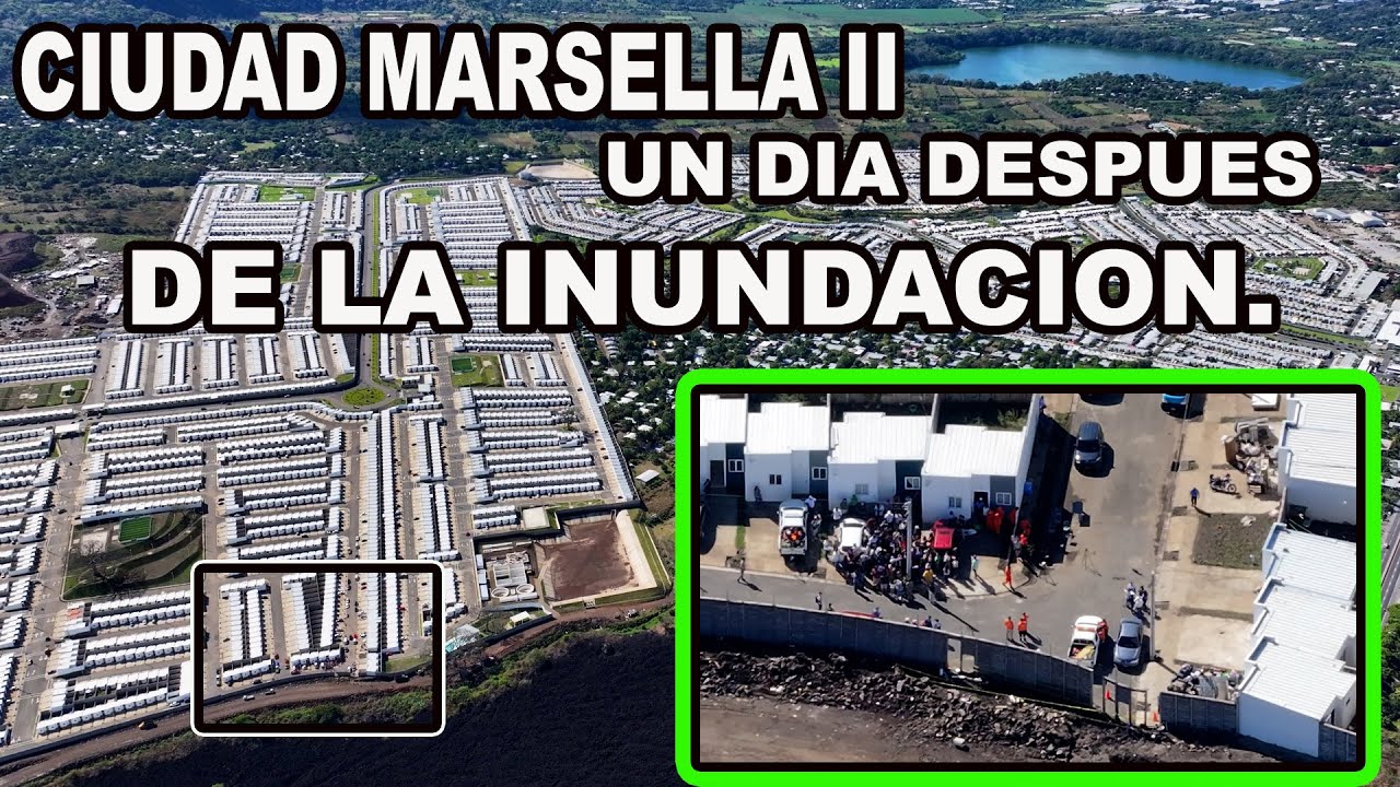 LOS DAÑOS REALES EN CIUDAD MARSELLA TRAS LA INUNDACIÓN TRAS LA TORMENTA DESCUBRE EL AREA AFECTADA