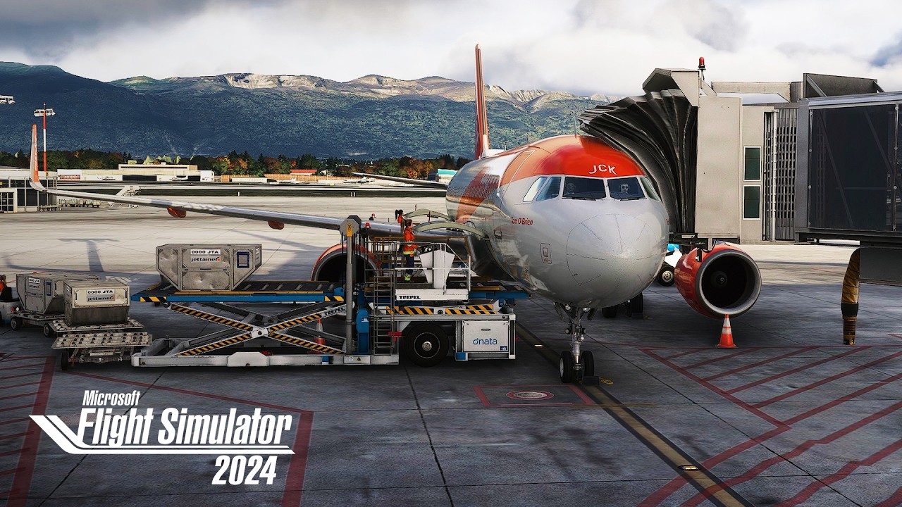 Flight Simulator 2024: Fenix A320 | Gatwick ✈ Geneva | Full Flight | RTX 5070 Ti