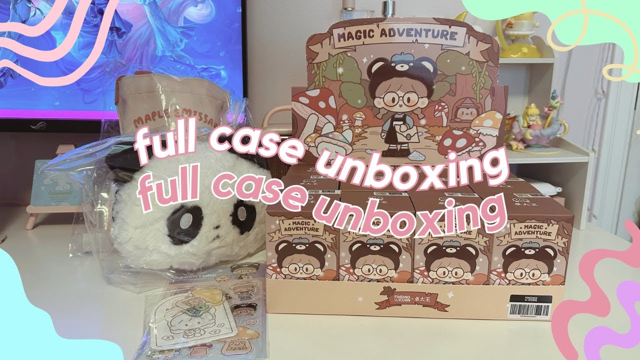 FULL CASE UNBOXING | Molinta Magic Adventure by Zzoton!