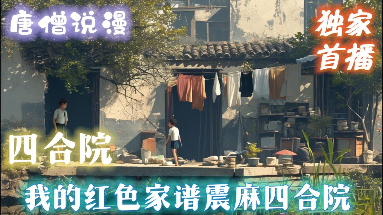 《四合院：我的紅色家譜，震麻四合院》#穿越 #有聲書 #有聲小說  #有声小说#四合院#小說 #漫畫小說