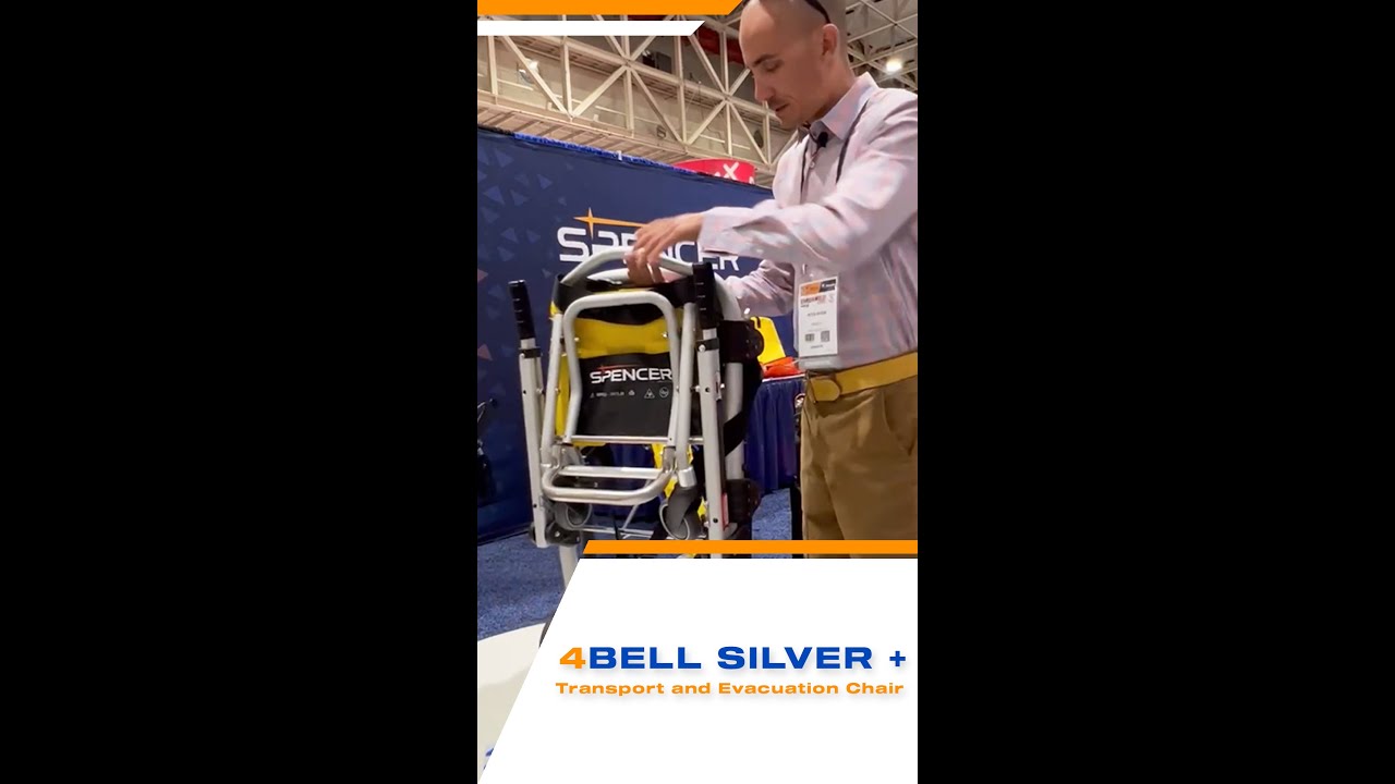 How to Use the Spencer 4Bell Silver+ Stair Chair to Evacuate Patients During an Emergency