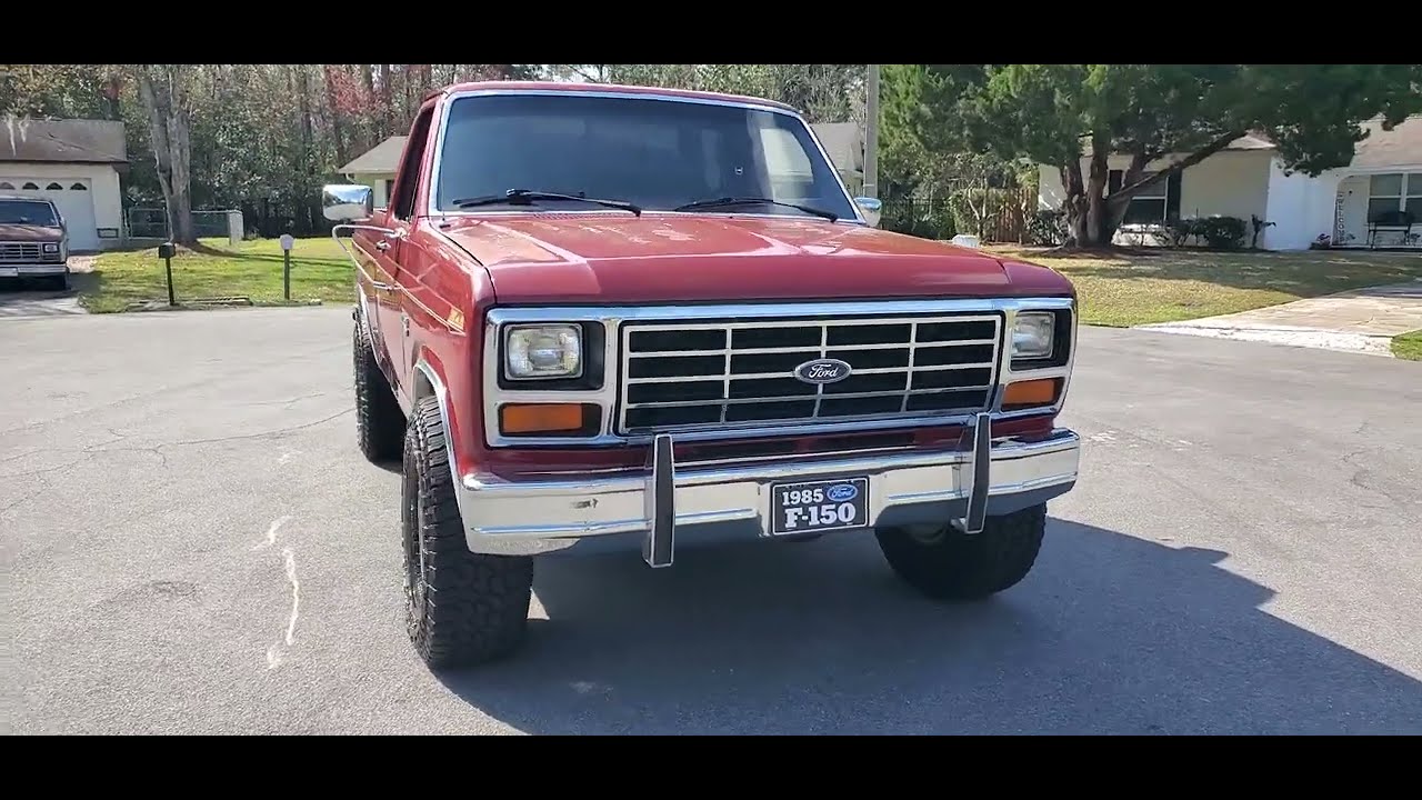 1985 F150 XLT LARIAT 4x4, 351w (360° view)