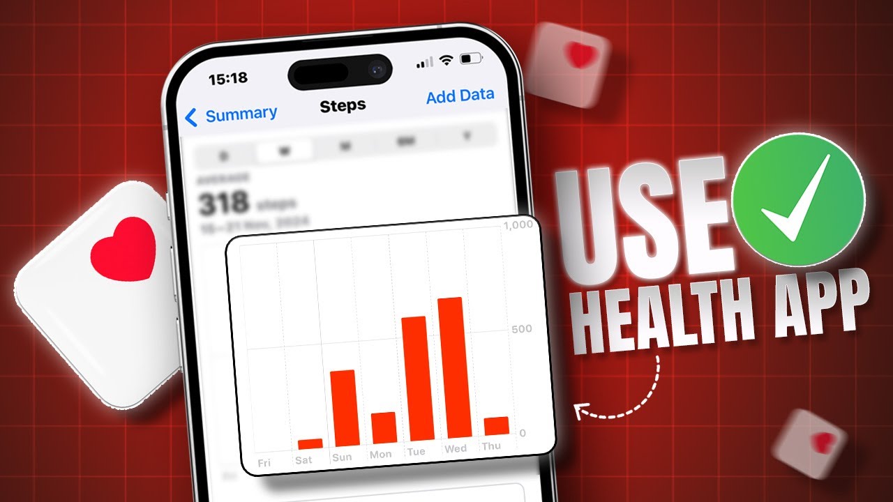 How to Use Apple Health App to Track Steps | Track Your Walking Using iPhone Health App