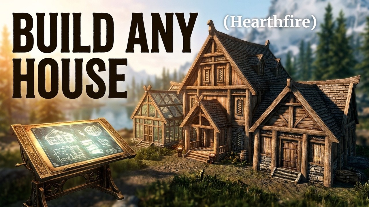 Skyrim Remastered: All 3 Hearthfire Houses | Prices, How To Get, Walkthrough |
