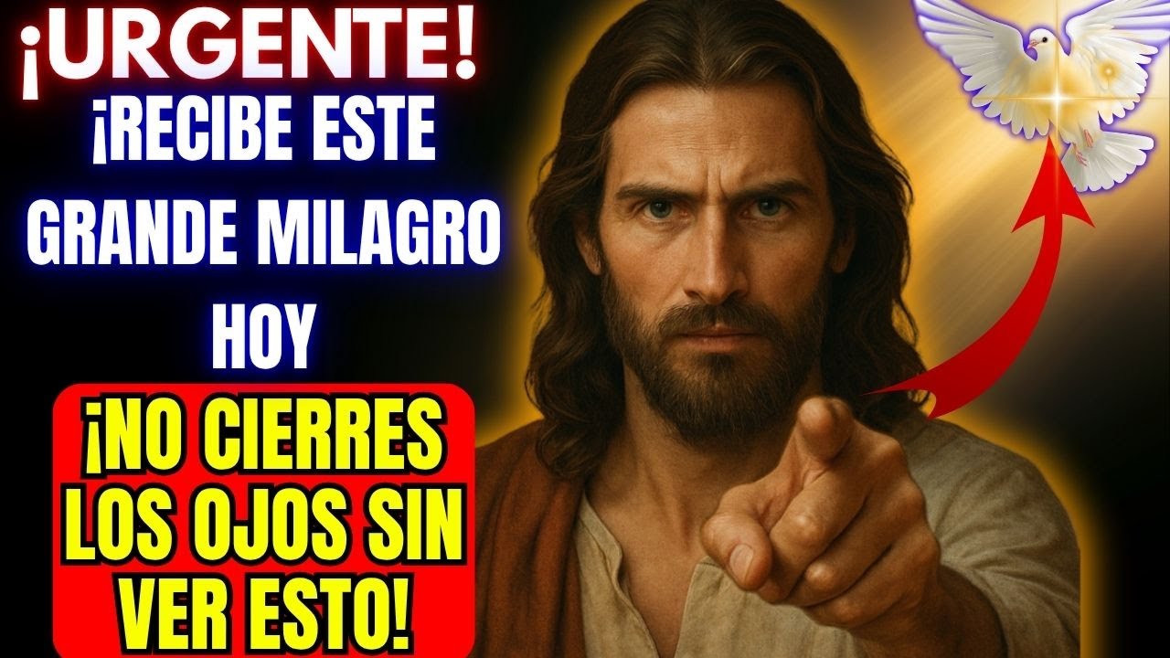 ⚠️ Dios Salva Tu Vida Con Un Gran Milagro Esta Noche. Recíbelo Ahora Con Fe 🙌✨🌙