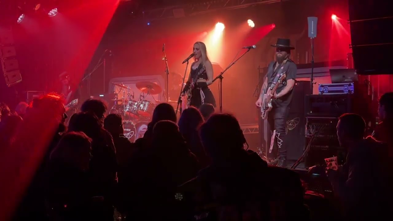 Marisa and the Moths support band at Chalk Brighton UK for Fozzy's Eyes On You UK Tour 2026