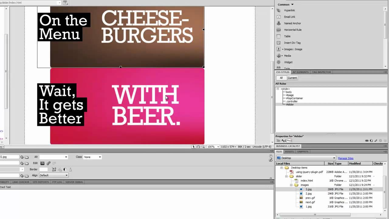 Tutorial: Image Slider using jQuery Cycle Plugin