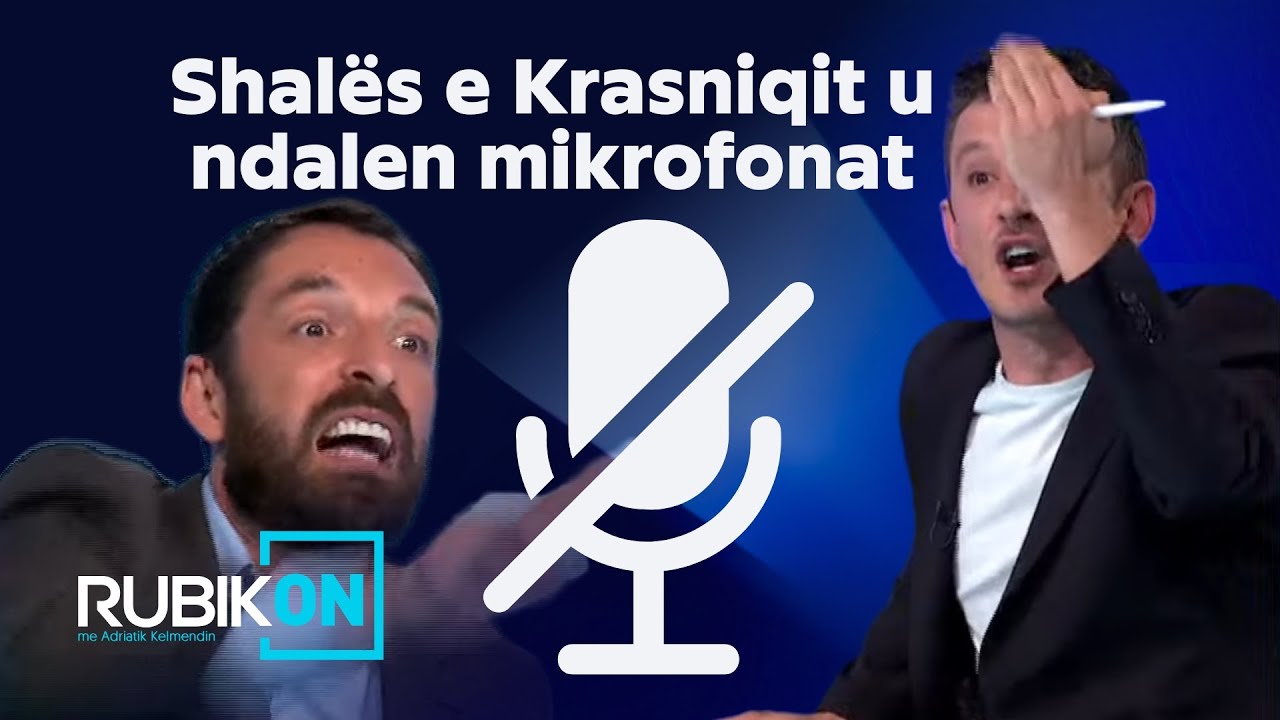 Eskalon debati-Shalës e Krasniqit u ndalen mikrofonat