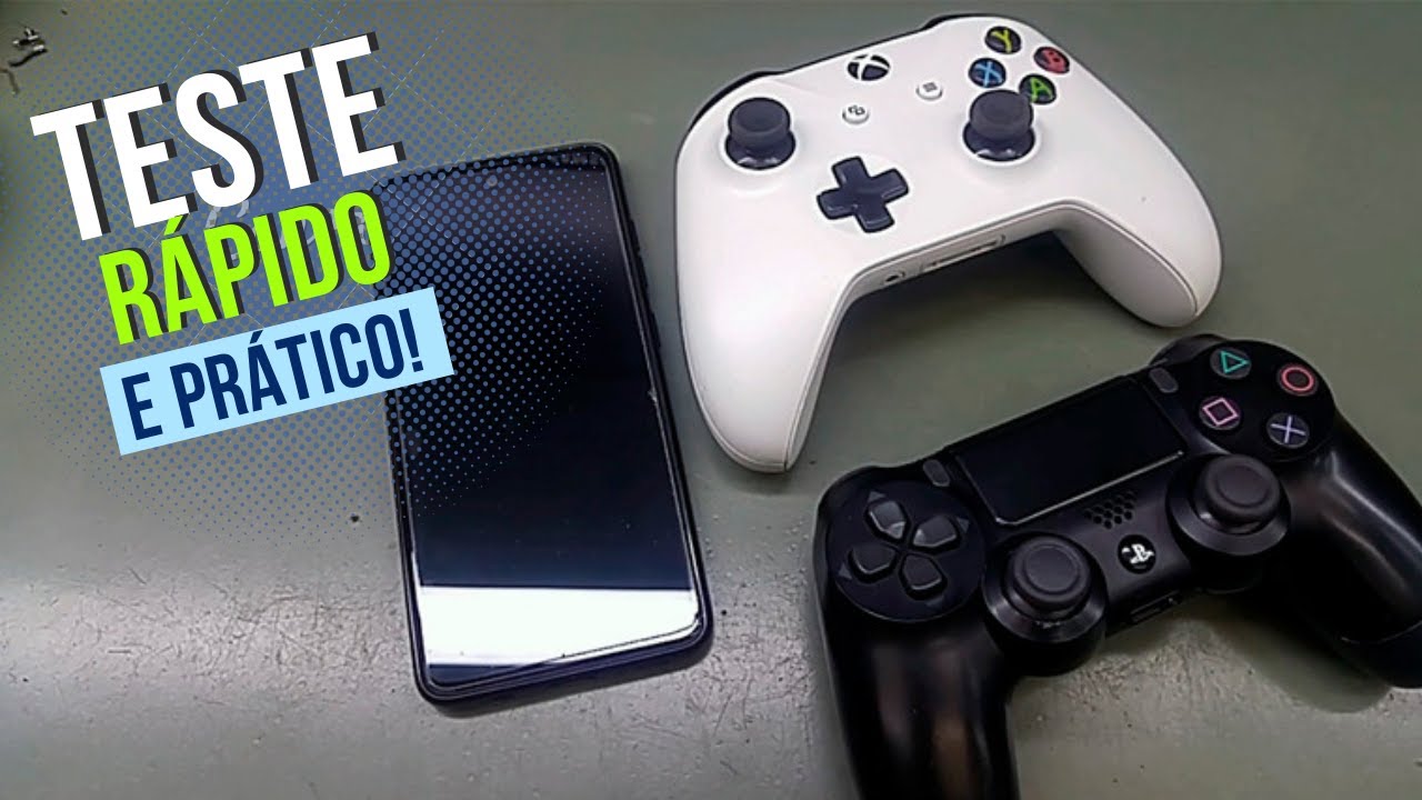COMO TESTAR CONTROLE DO PS4 E XBOX ONE NO CELULAR
