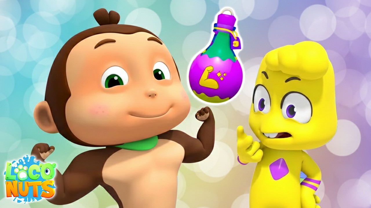 Loco Nuts  - ของเหลวมหัศจรรย์ | วิดีโอการ์ตูนและซีรีส์ตลกสำหรับเด็ก
