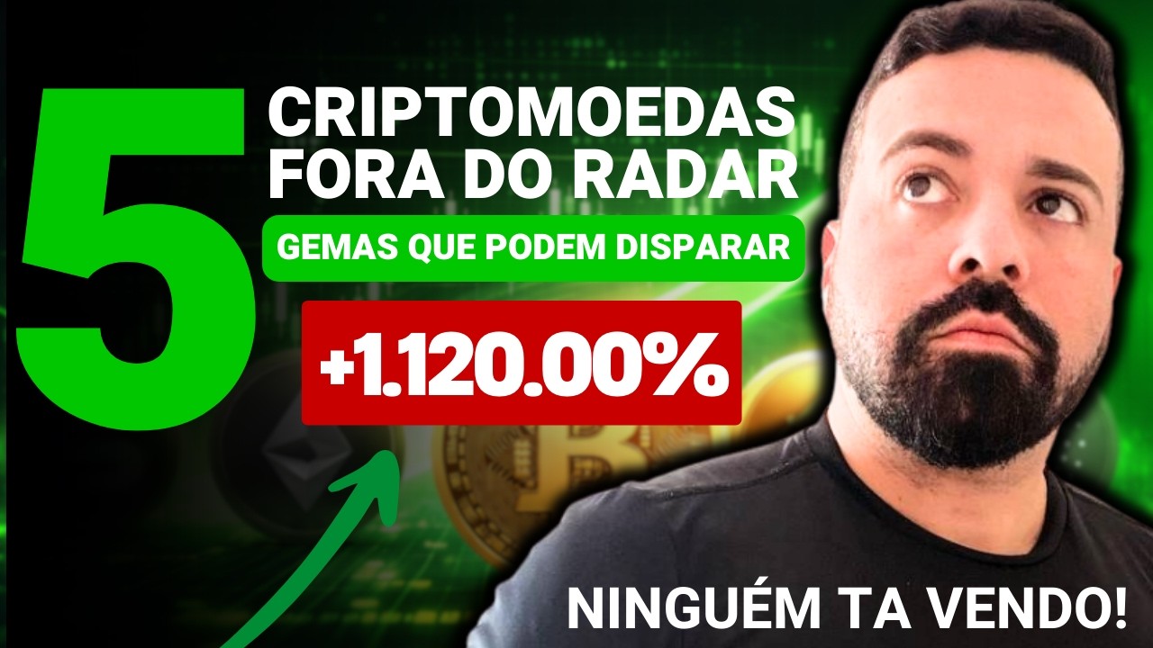 GEMAS CRIPTOMOEDAS FORA DO RADAR QUE PODEM DISPARAR COM ETHEREUM BRILHANDO.
