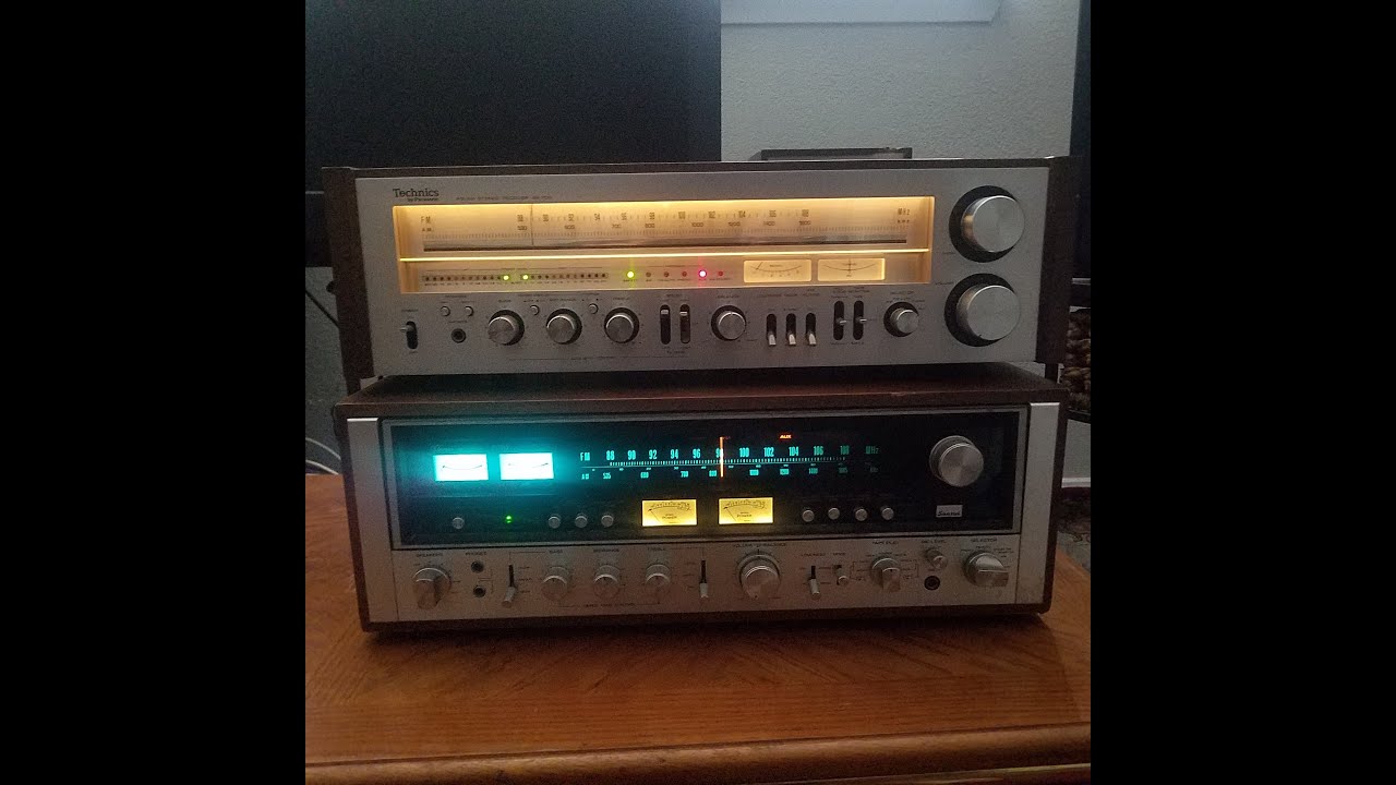 Sansui 9090 vs Technics SA 700 stereo receivers