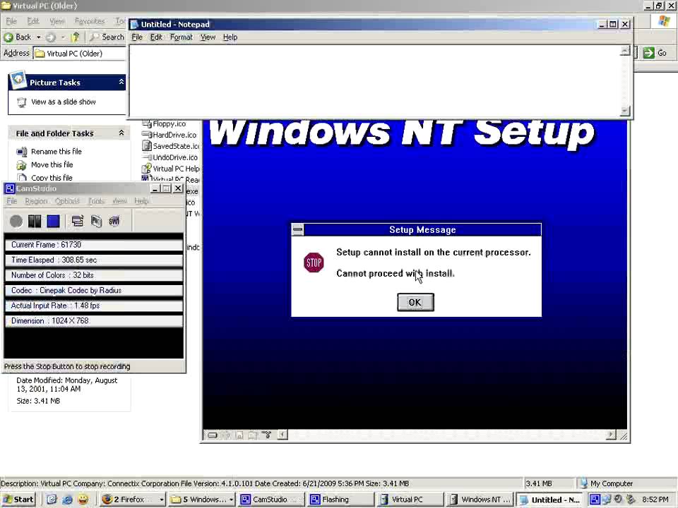 Windows NT 3.5 Setup Part 2