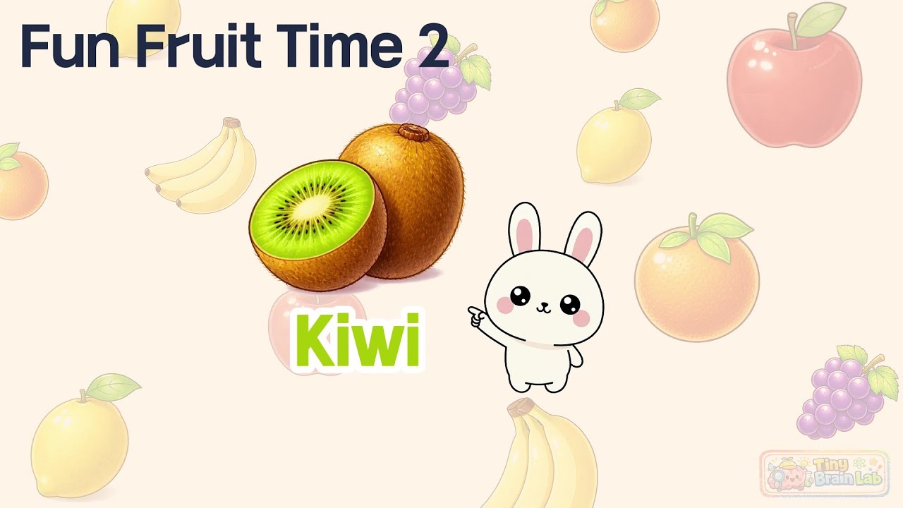Fun Fruit Time – Episode 2 🥝🍓🍐🫐🥭 | For Kids