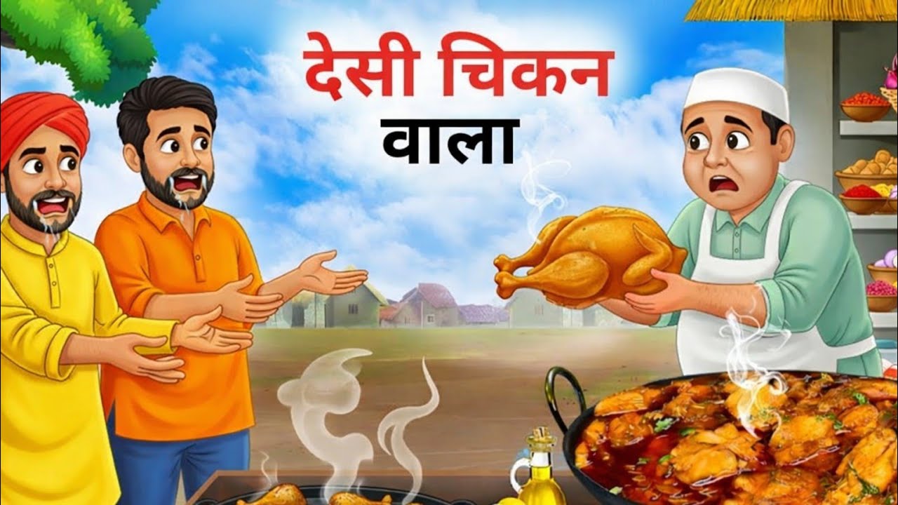 देसी चिकन करी | DESI CHICKEN CURRY | HINDI KAHANIYA | HINDI STORIES | HINDI KAHANI | MORAL BEDTIME