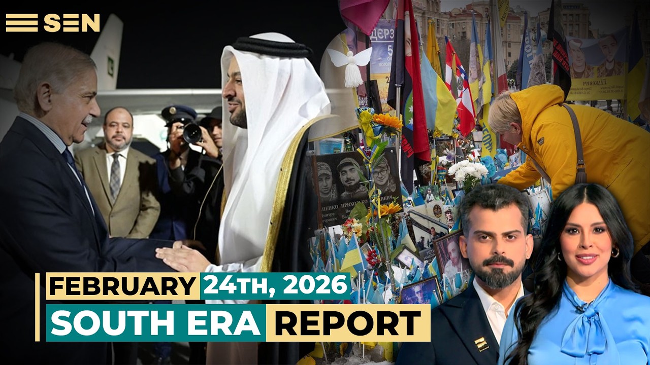 South Era Report - Feb 24, 2026 | India & Pakistan's Middle East Missions | Trump vs His Generals