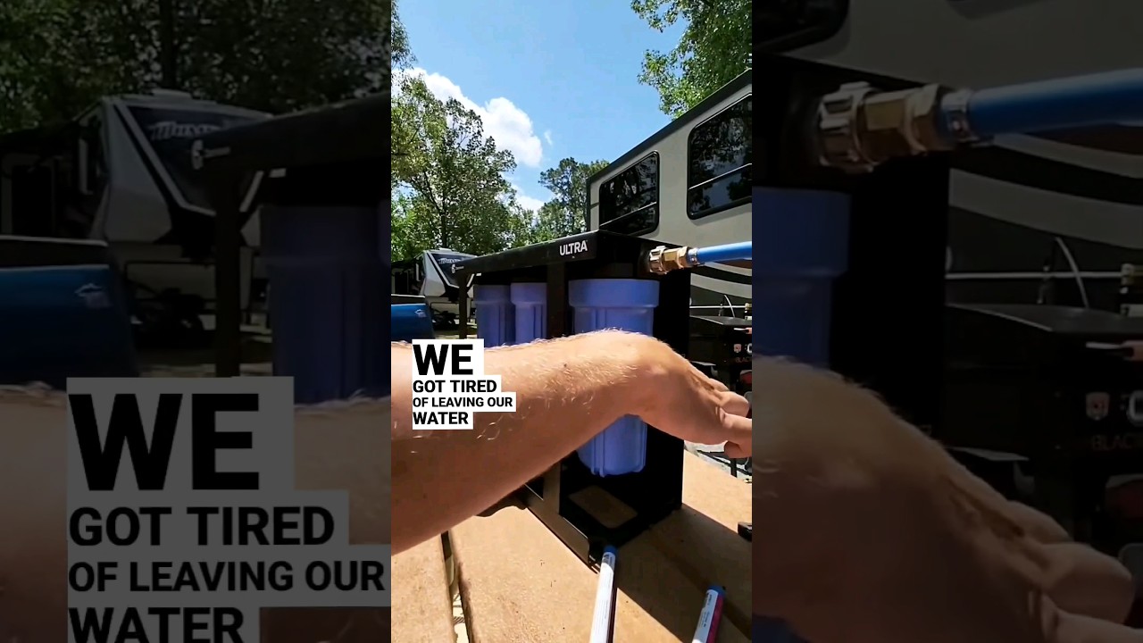 Triple Stage Water Filter : DIY RV Install