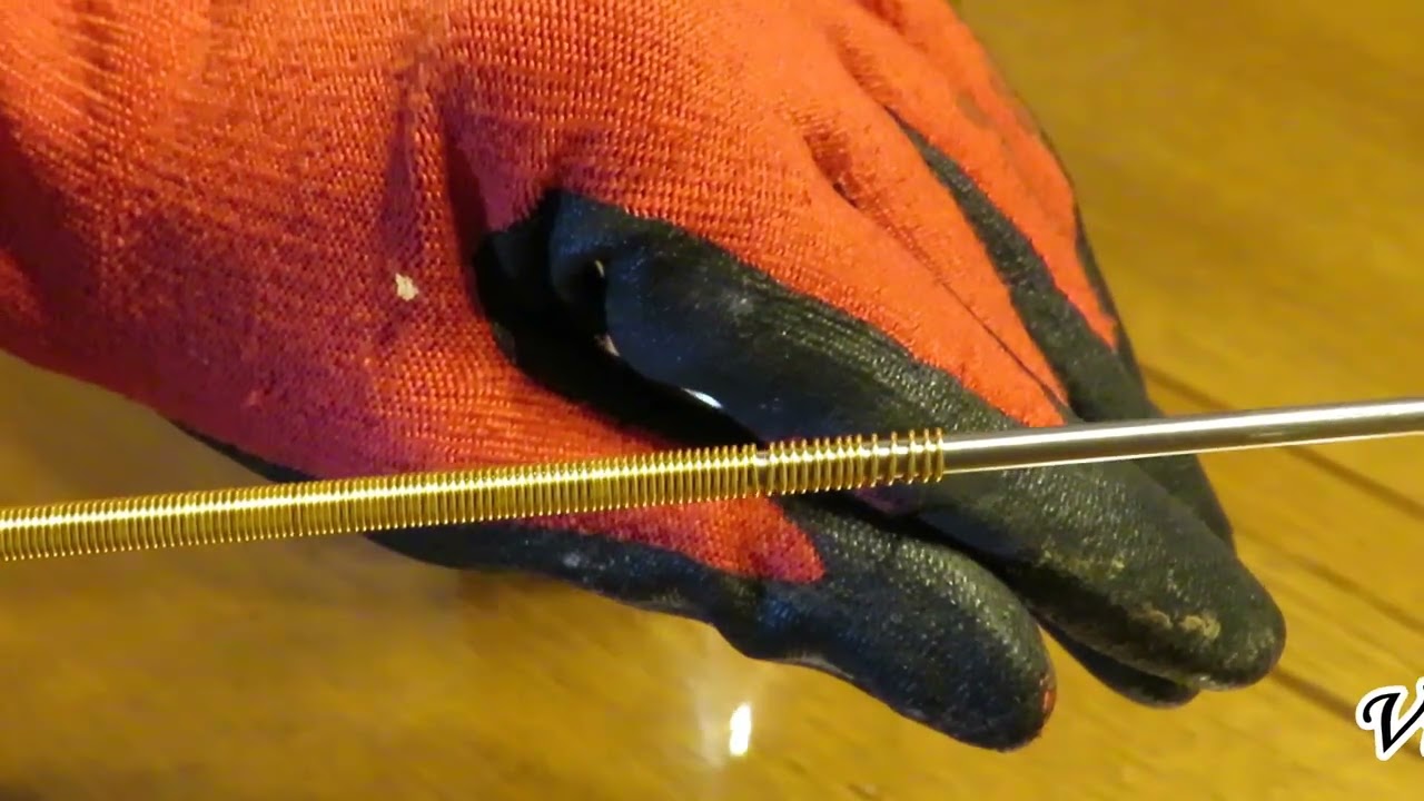 Comment faire des spirales avec du fil de cuivre ou aluminium avec une perceuse pour avec des fleurs