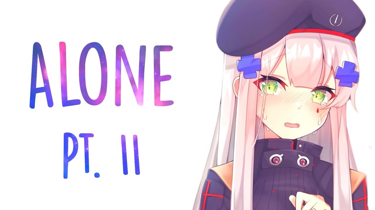 「Nightcore」→ Alan Walker & Ava Max - Alone, Pt. II (Lyrics)