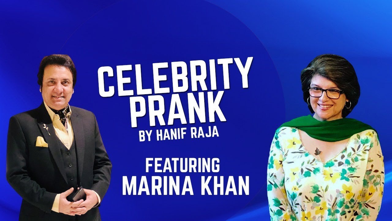 Prank With Marina Khan(Actress) | Prank By Hanif Raja