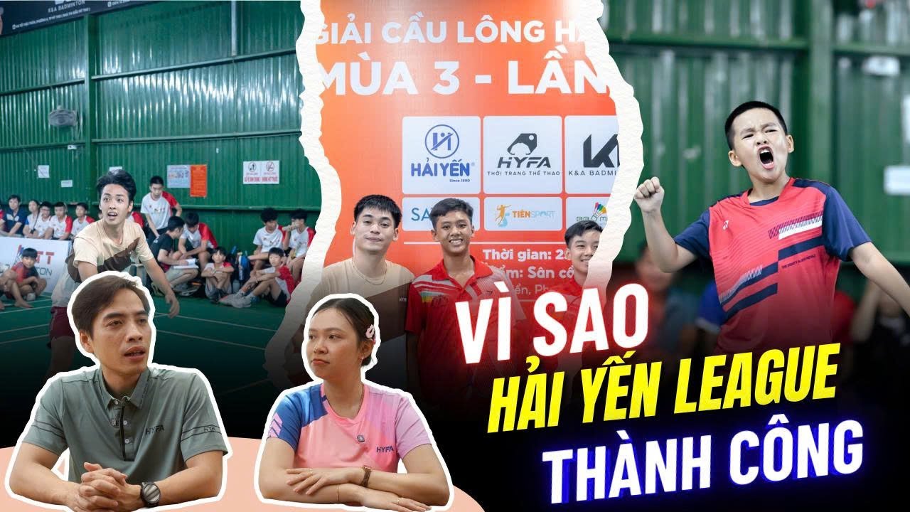 NGƯỜI ĐỨNG SAU THÀNH CÔNG CỦA GIẢI HẢI YẾN LEAGUE 2025 LÀ AI? VÌ SAO CÓ GIẢI NÀY?