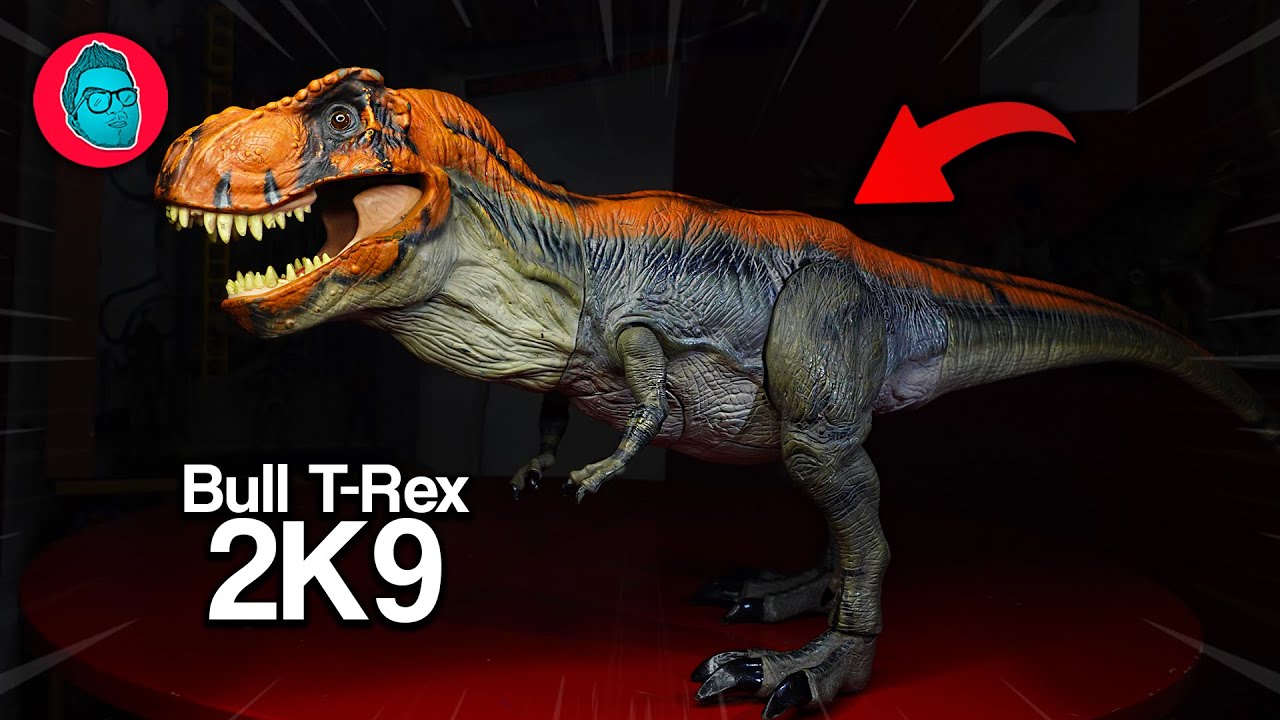 COMPRÉ EL MEJOR juguete de JURASSIC PARK 🟠 Review BULL T-REX 2K9 de HASBRO! 🦖