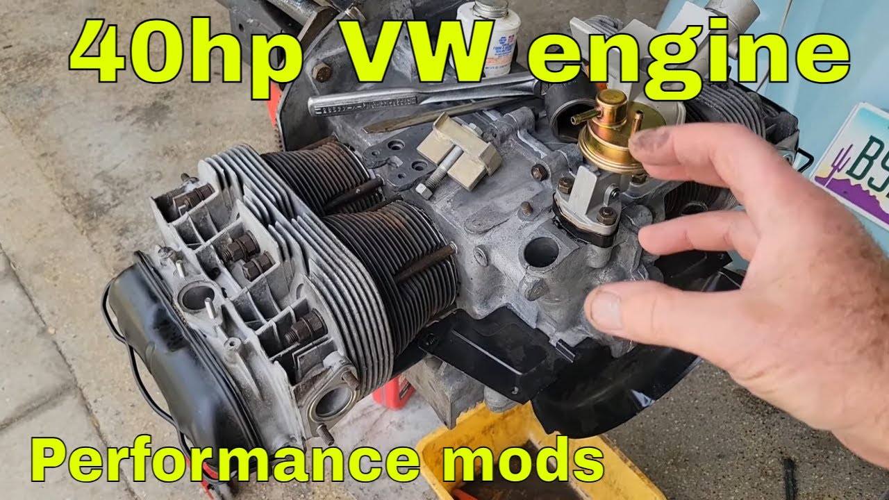 40hp performance mods for VW air cooled - increase Power