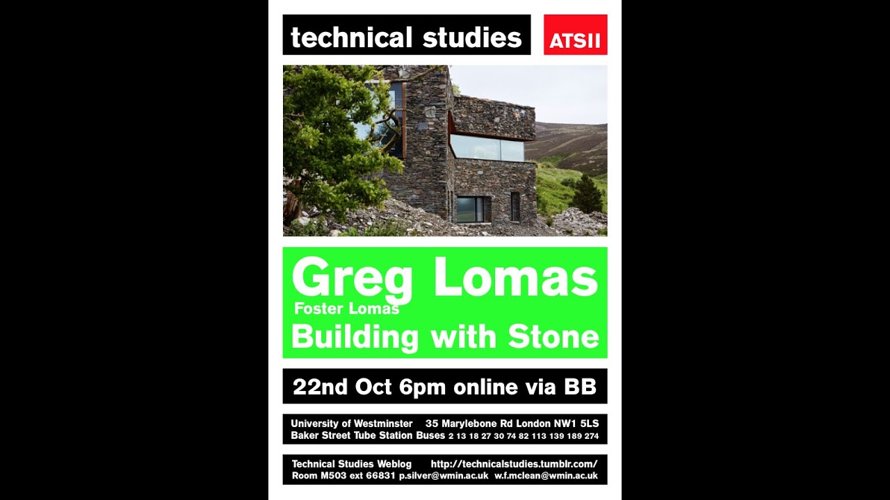 Greg Lomas 22/10/2020