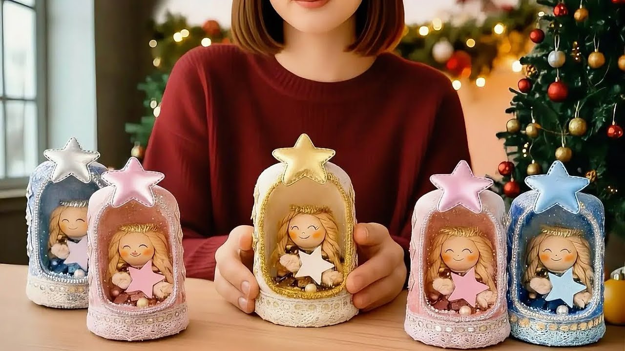 DIY Cozy and Easy Decor Idea | Angel in a Glass Jar