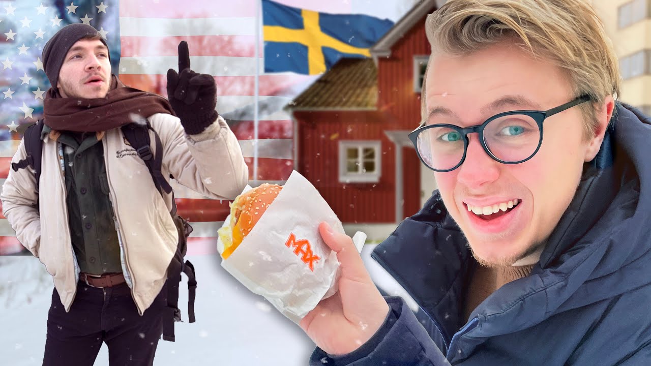 Amerikan lever som svensk en hel vecka