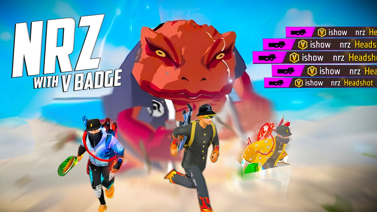 Finally Playing with V Badge Id & Wiping Squads Like Old Times 🔥 FREE FIRE