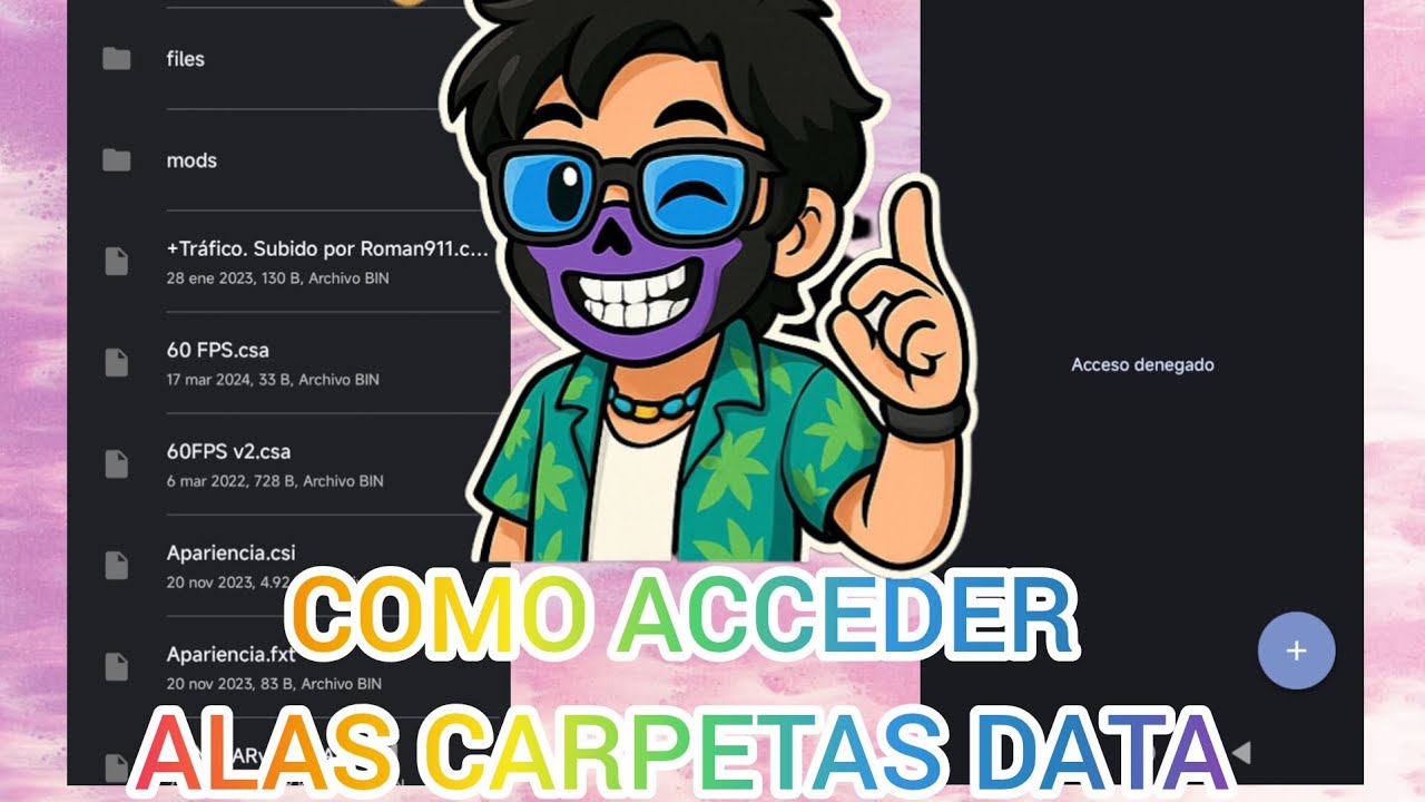COMO ACCEDER A LAS CARPETAS DATA EN ANDROID 13 14 Y 15 