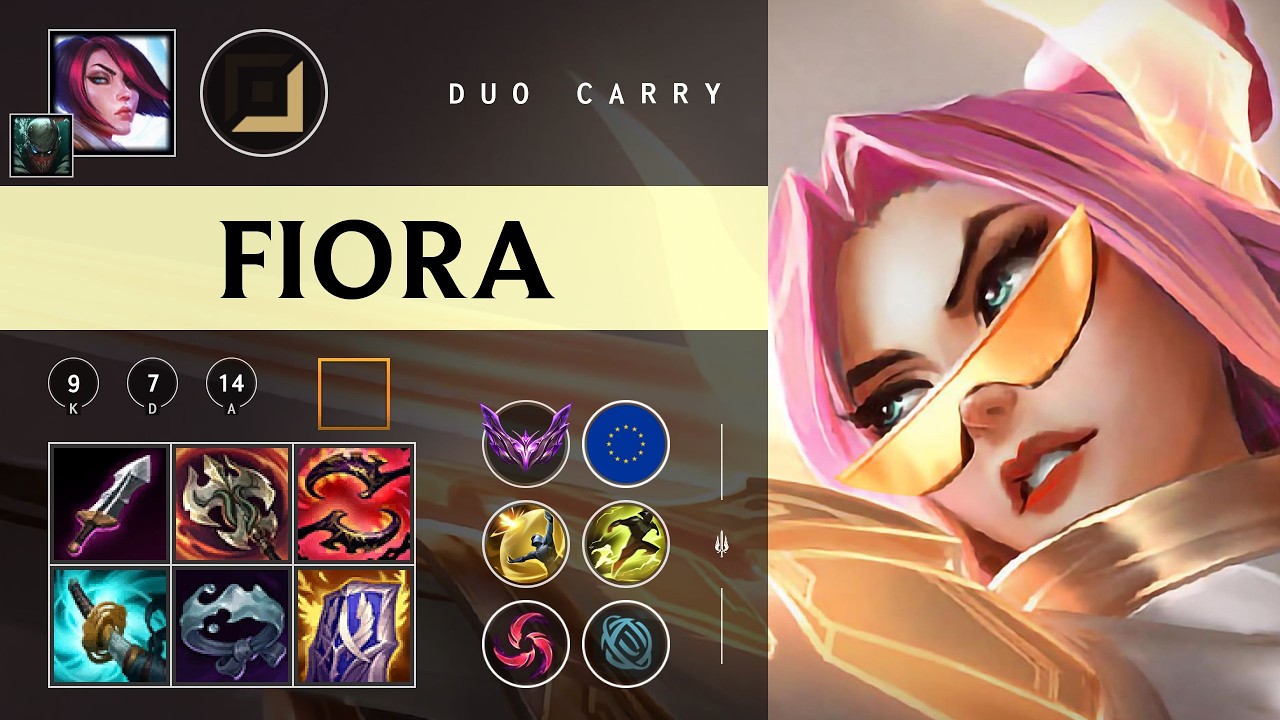 Fiora ADC vs Twitch - EUW Master Patch 26.02