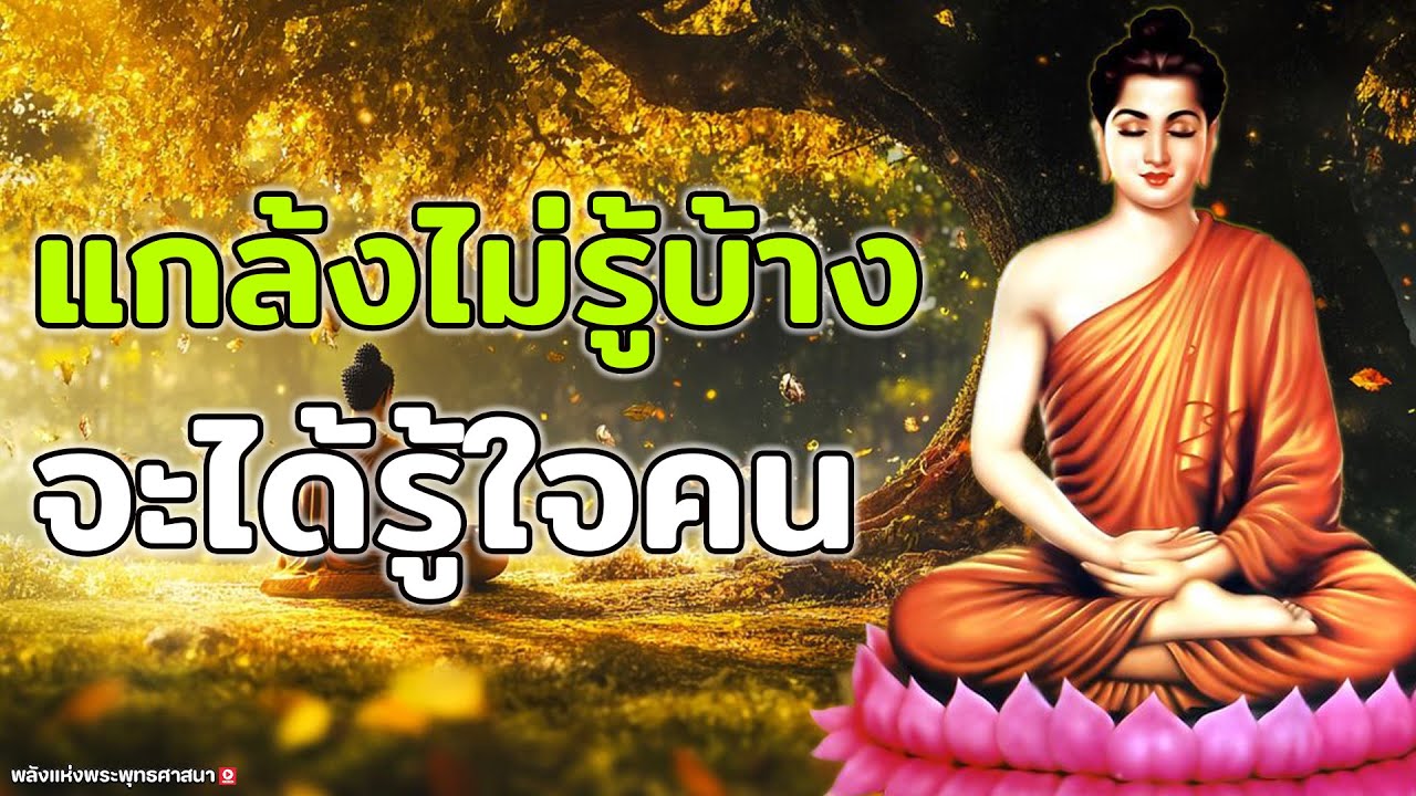 แกล้งไม่รู้บ้าง เพื่อฝึกใจให้สงบและวางอัตตา#ข้อคิดธรรมะ #ปล่อยวาง#หลักธรรม #พุทธศาสนา #สติ