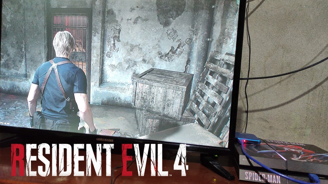 Resident Evil 4 Remake En PS4 Fat - FPS Reales Y Rendimiento