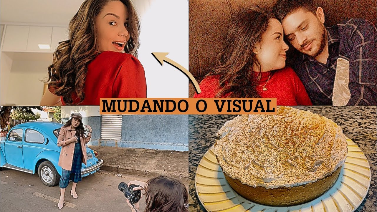 VLOG: Escovei o cabelo, tirando fotos na rua, receita torta banoffe... ✨