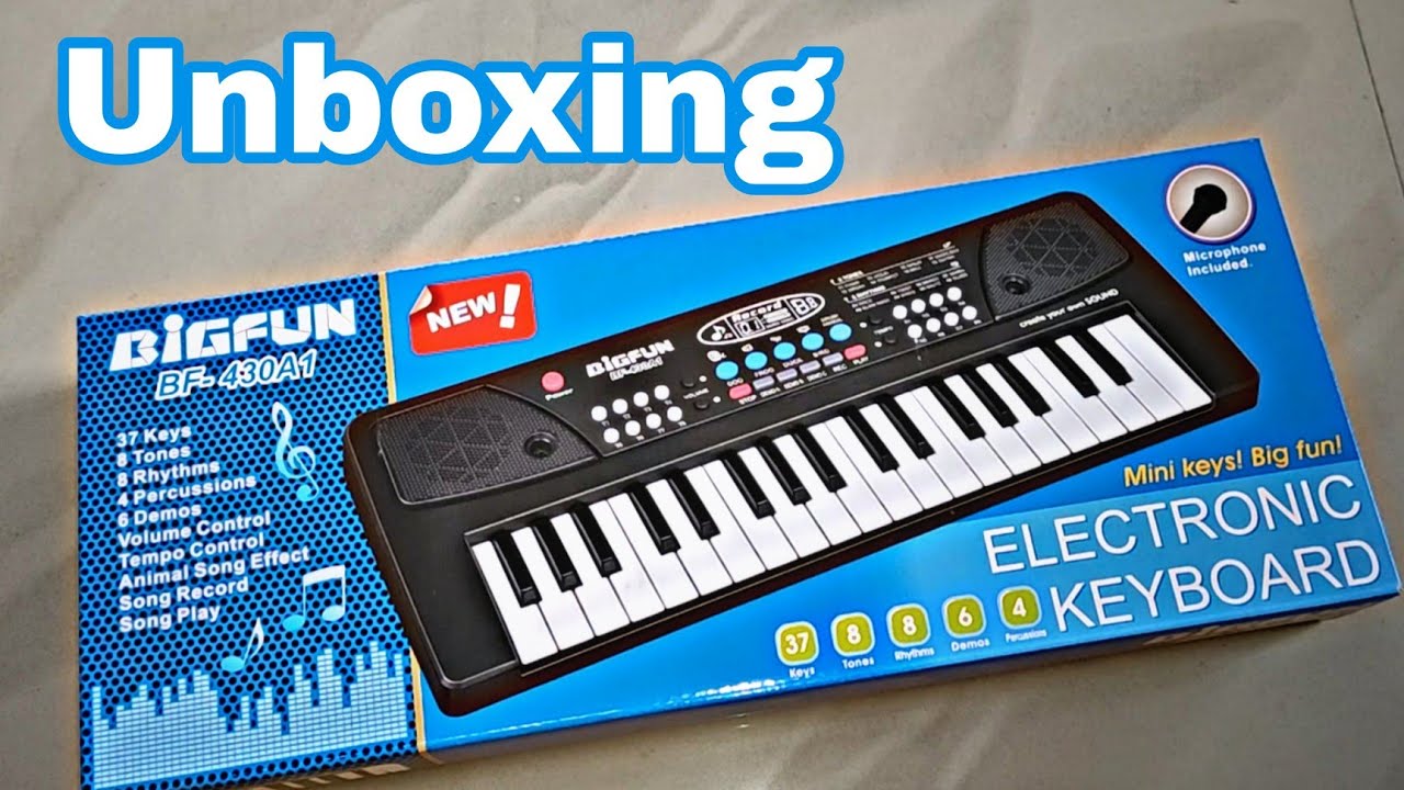 BigFun Piano Keyboard Unboxing