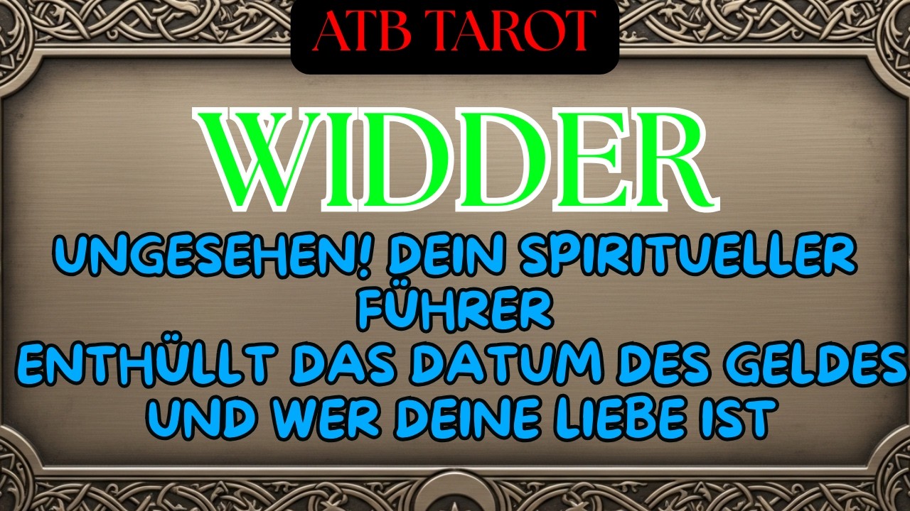 WIDDER: Schock mit deinem Ex 💔 eine neue Liebe kommt mit Geschenken und Einladungen, Erbschaftsgeld